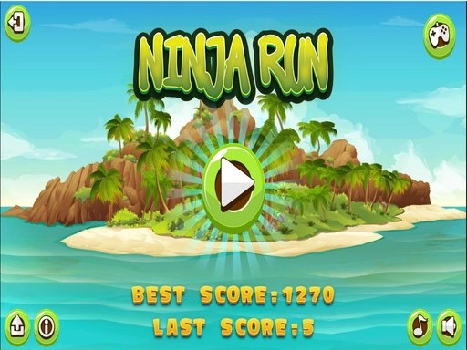 Ninja Run HTML 5
