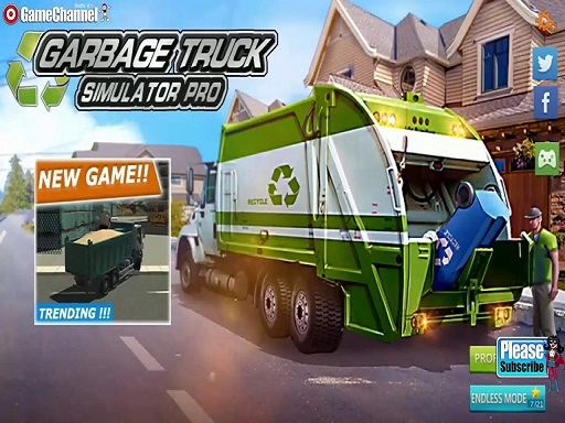 Garbage Truck Simulator : Recycling Driving Game