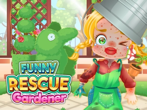 Funny Rescue Gardener